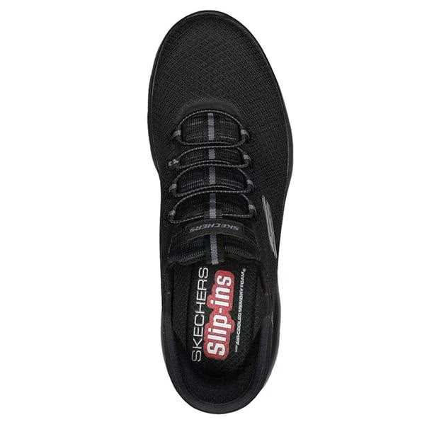 Skechers Summits High Range Men's Slip-In Memory Foam Trainer Black