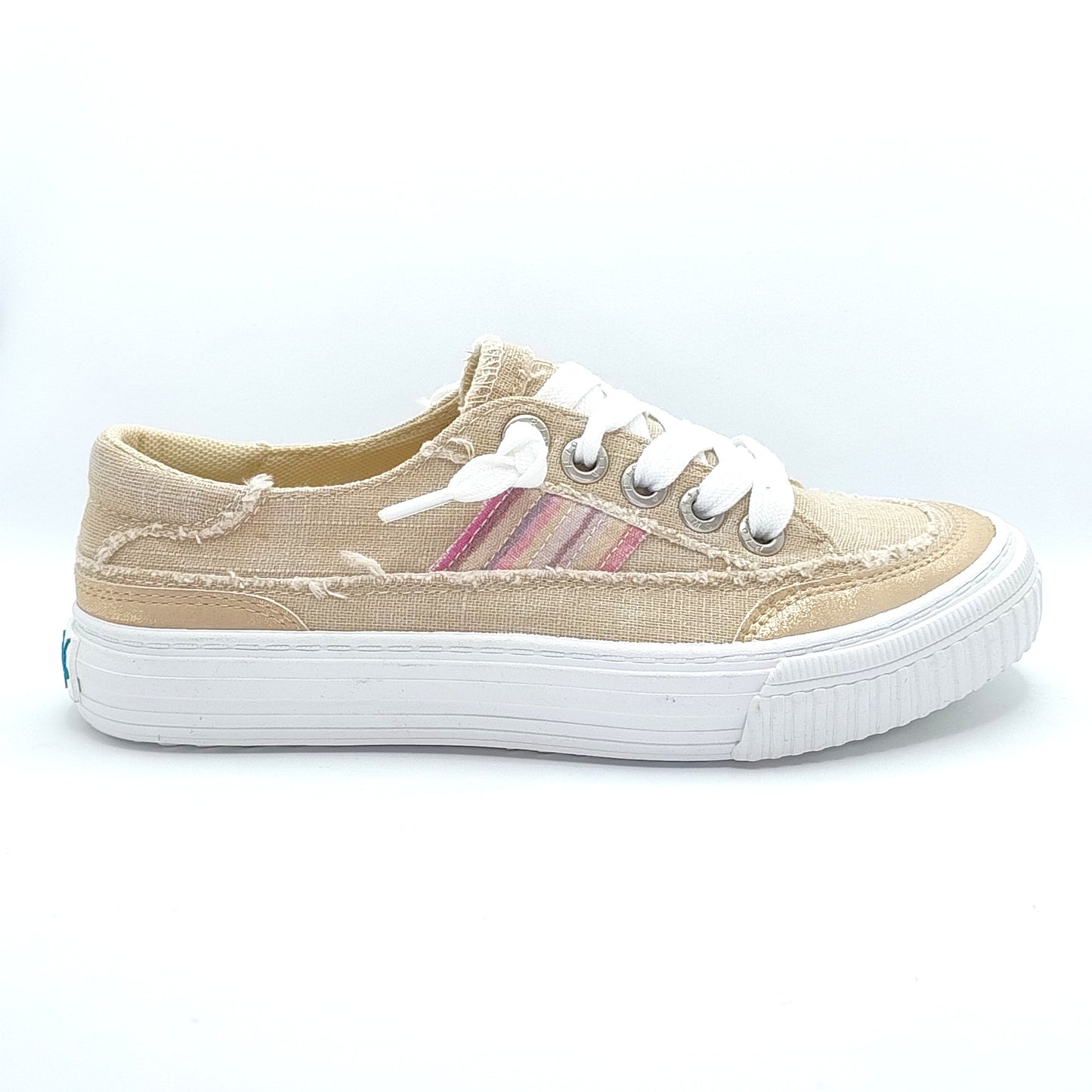 Blowfish Malibu Alex Women's Slip On Canvas Pump Trainer Sand Dollar