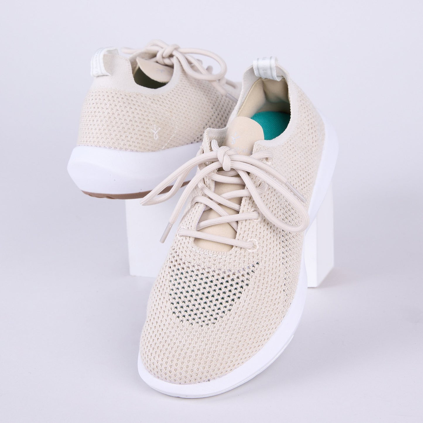 Emu Springbrook Women's Machine Washable Wool Blend Mesh Lightweight Lace Up Sneaker Oatmeal