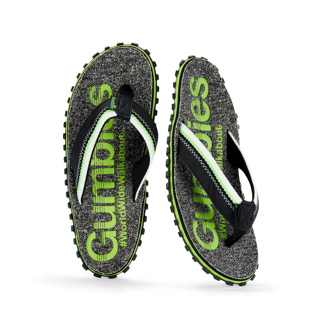 Gumbies Cairns Men's Recycled Rubber Flip Flop Lime