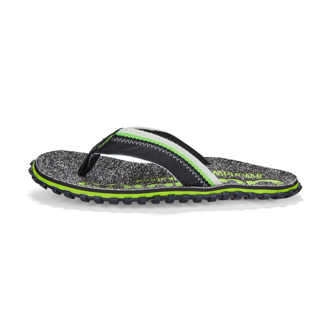 Gumbies Cairns Men's Recycled Rubber Flip Flop Lime