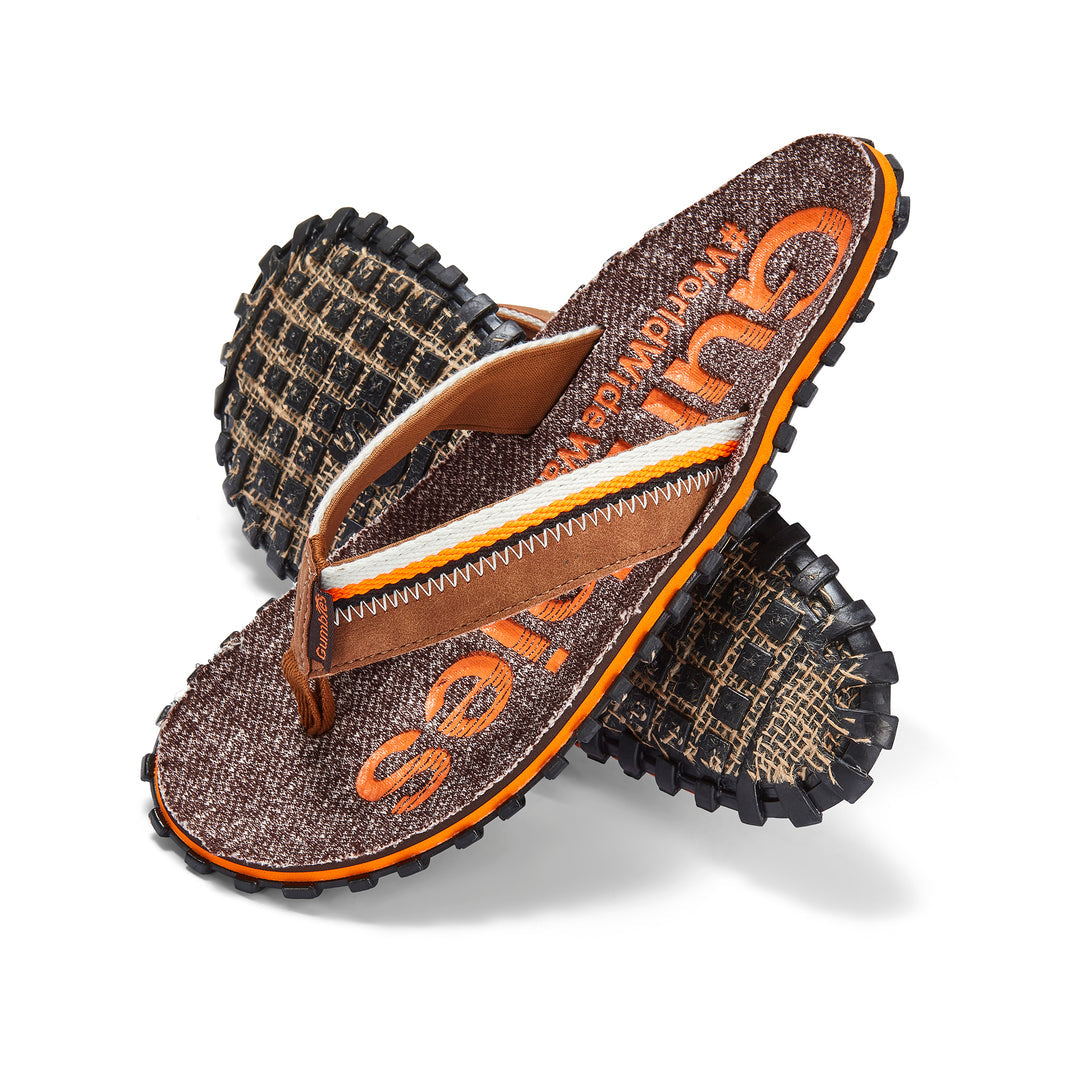 Gumbies Cairns Men's Recycled Rubber Flip Flop Orange