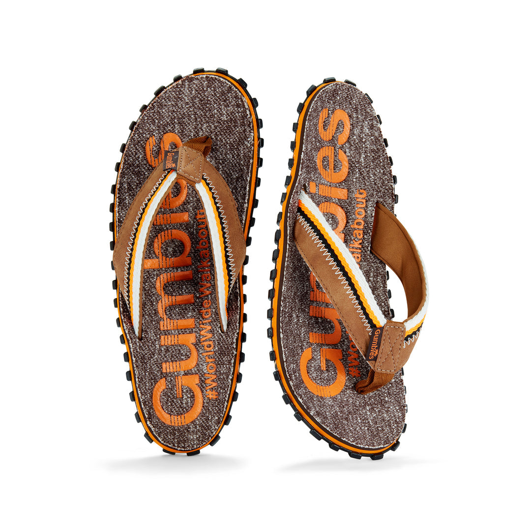Gumbies Cairns Men's Recycled Rubber Flip Flop Orange