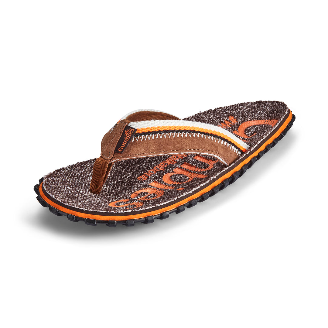 Gumbies Cairns Men's Recycled Rubber Flip Flop Orange
