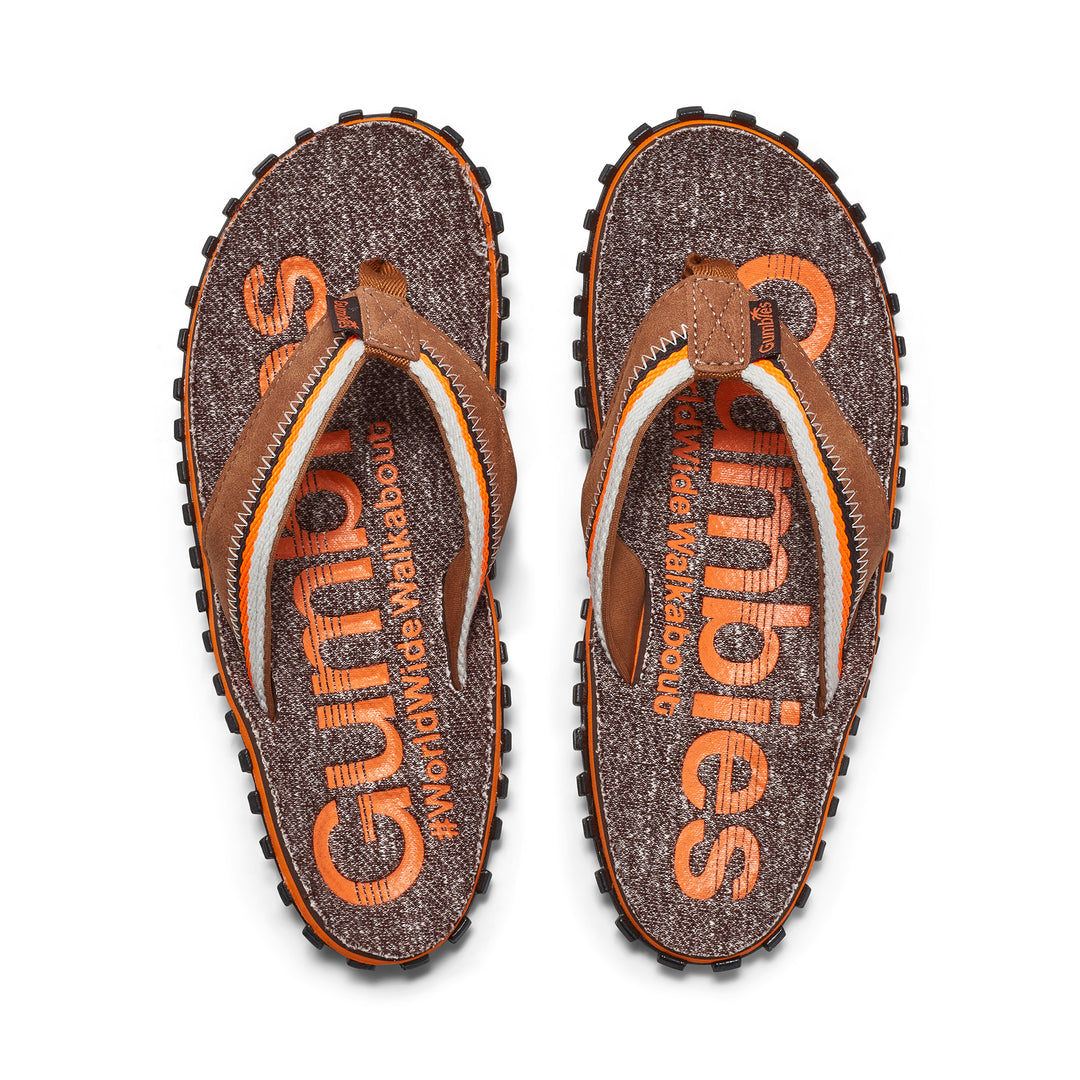 Gumbies Cairns Men's Recycled Rubber Flip Flop Orange