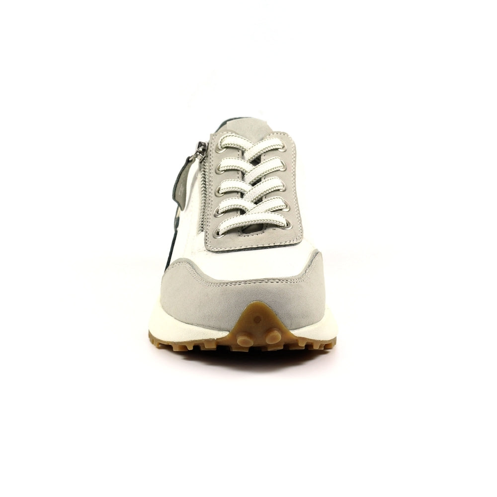 Lunar Calvin Women's Panelled Lace Up Trainer Grey