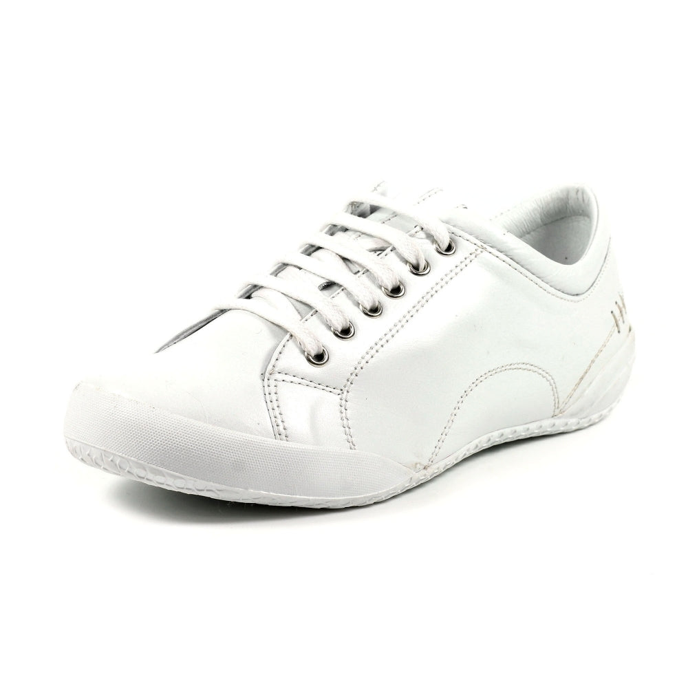 Lunar Carrick Women's Lace Leather Trainer White
