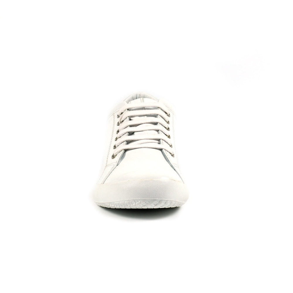 Lunar Carrick Women's Lace Leather Trainer White