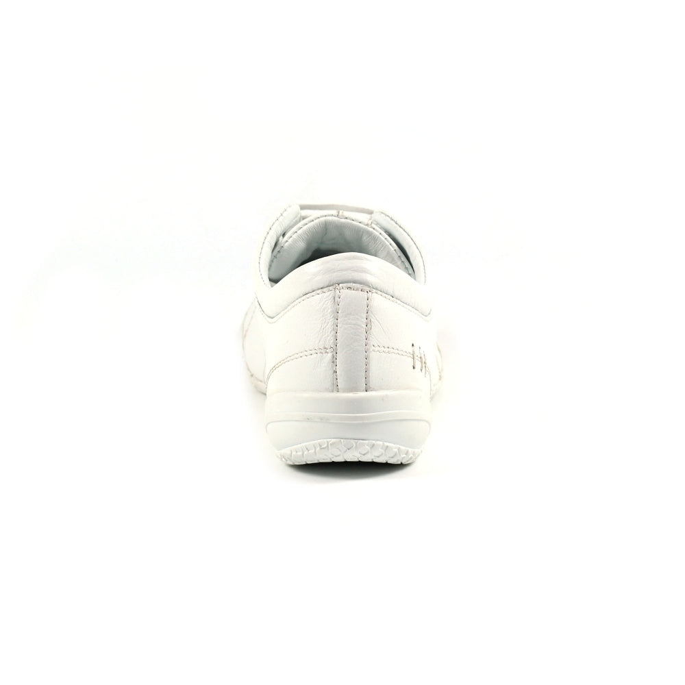 Lunar Carrick Women's Lace Leather Trainer White