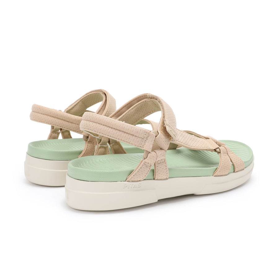 Walk In Pitas Claire Women's Lightweight Sandal Beige