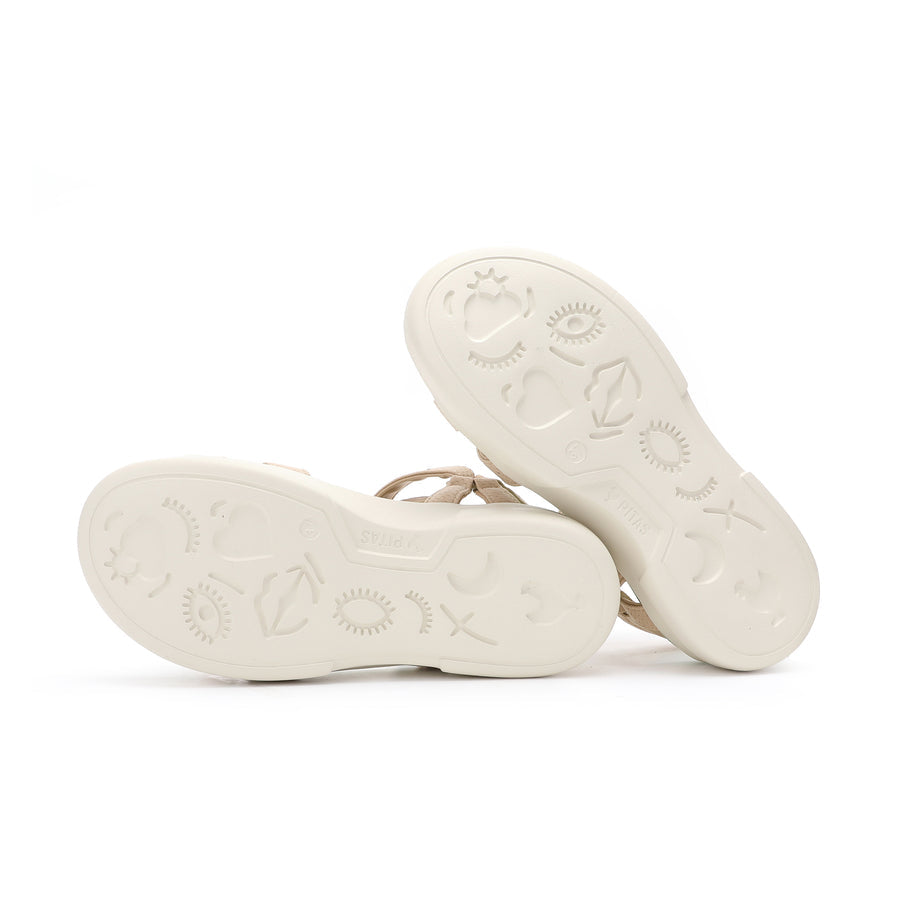 Walk In Pitas Claire Women's Lightweight Sandal Beige