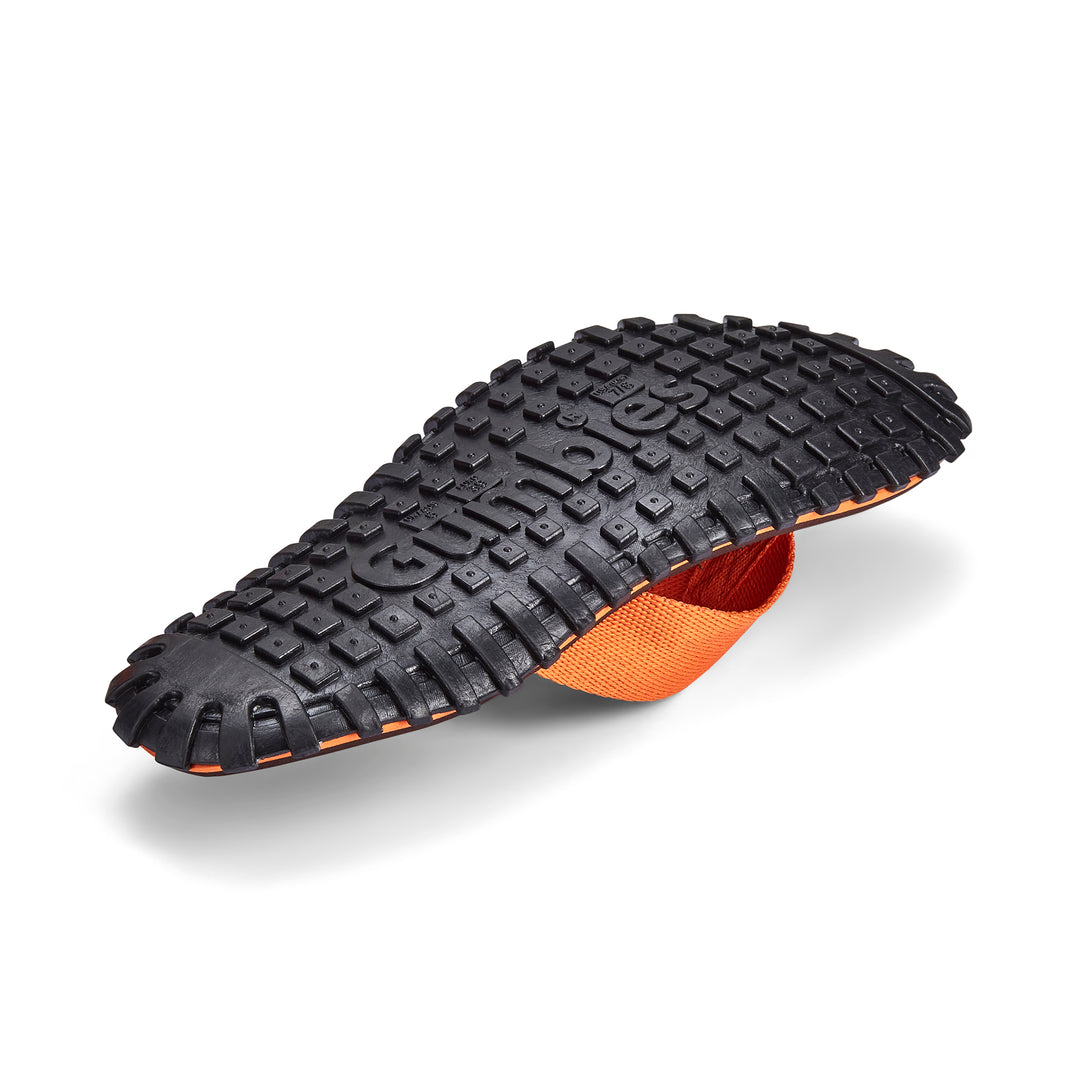 Gumbies Duckbill Men's Recycled Rubber Flip Flop Brown/Orange