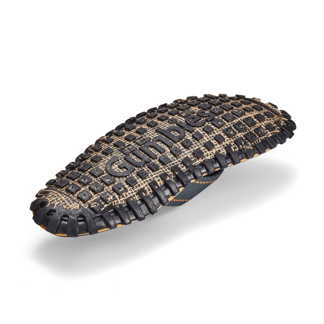 Gumbies Islander Men's Recycled Rubber Flip Flop Classic Grey