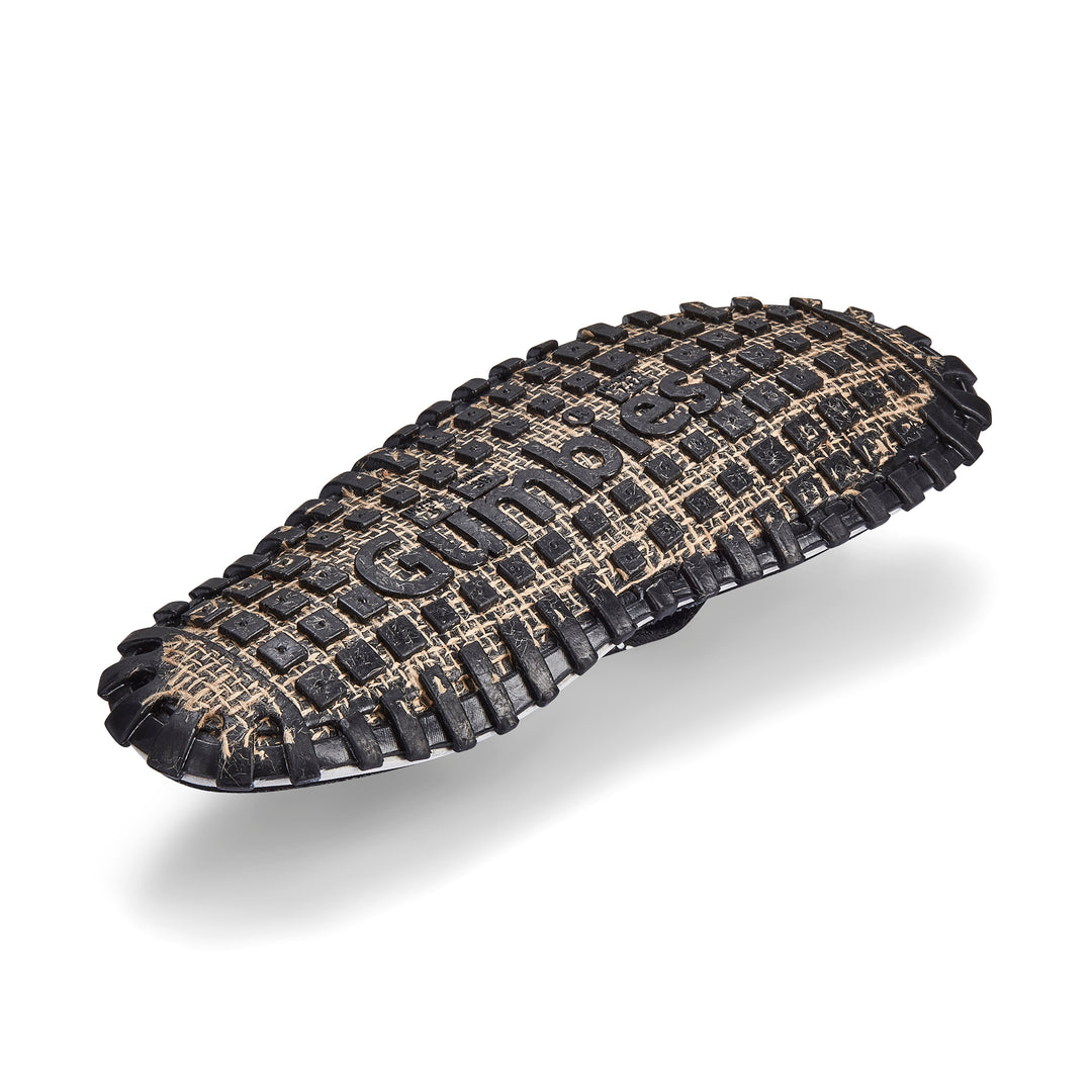 Gumbies Islander Women's Recycled Rubber Flip Flop Midnight Black