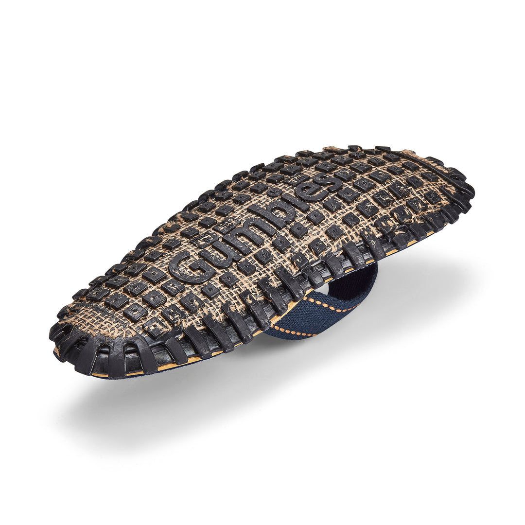 Gumbies Islander Men's Recycled Rubber Flip Flop Classic Navy