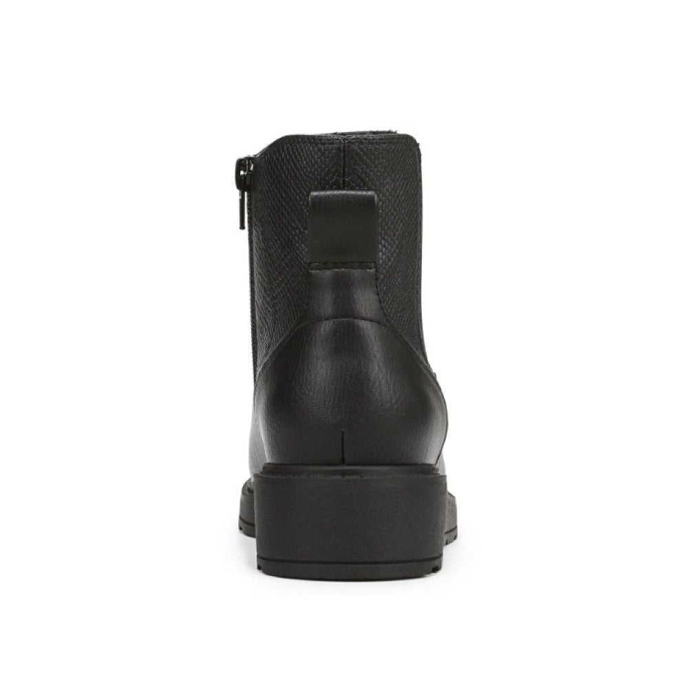 Blowfish Malibu Kali Cozy Women's Vegan Chelsea Side Zip Wedge Ankle Boot Black