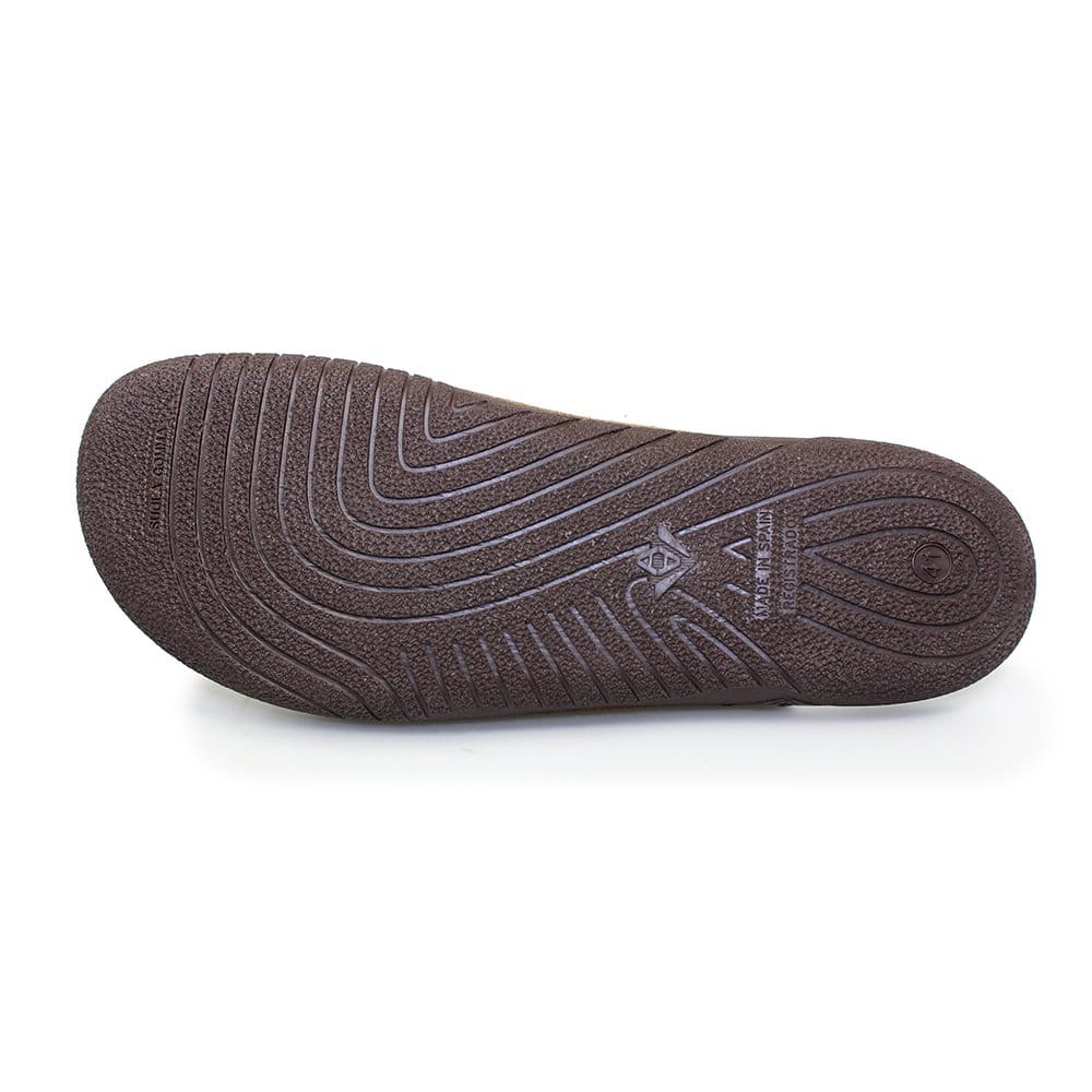 Goodyear Tees Men's Mule Slipper Distressed Brown