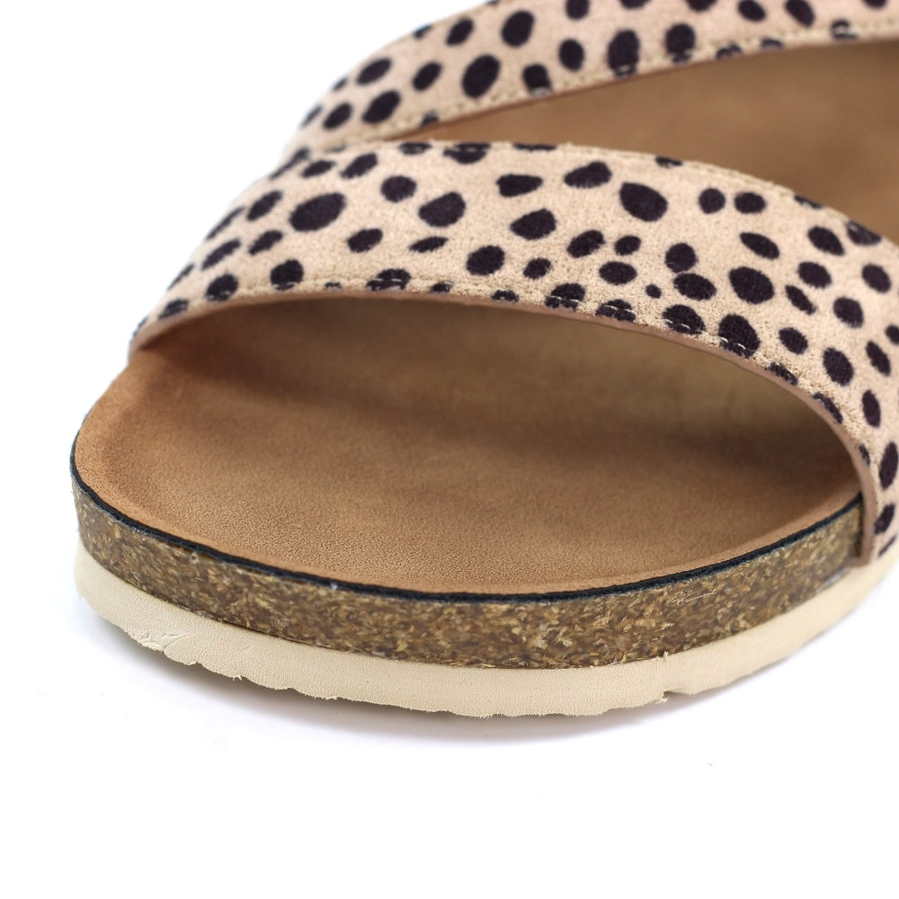 Lunar Muster Women's Wedge Sandal Ocelot