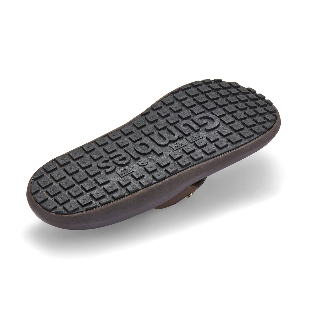 Gumbies Noosa Men's Recycled Rubber Flip Flop Brown