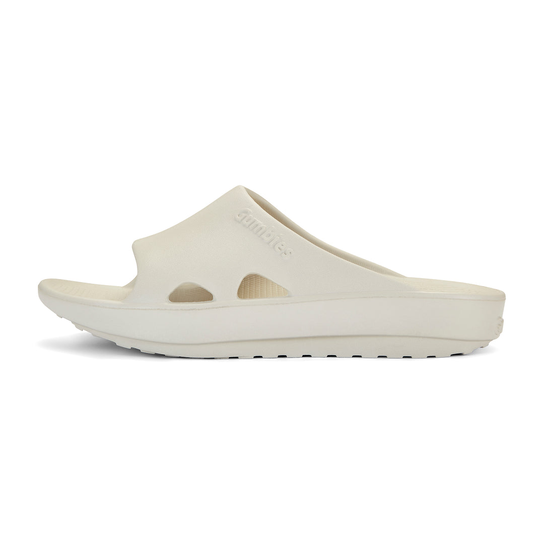 Gumbies SpaSole Women's Lightweight Recycled Rubber Slip On Slider Clay