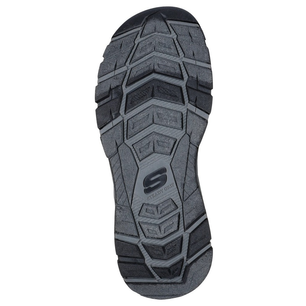 Skechers Tresmen Reece Men's Slip-In Twin Strap Sandal Charcoal