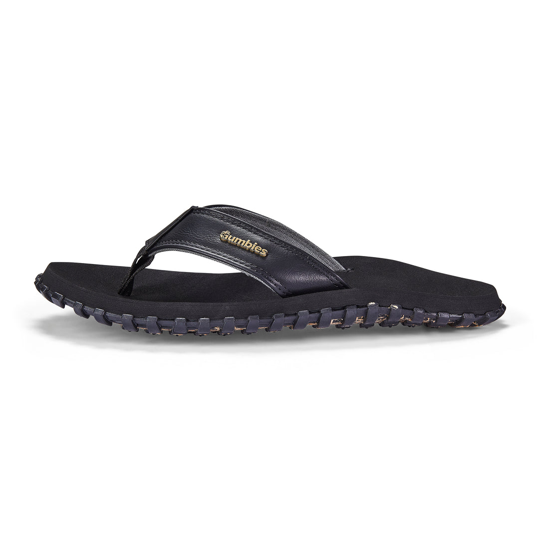 Gumbies Vegovert Men's Bloom Foam Flip Flop Black
