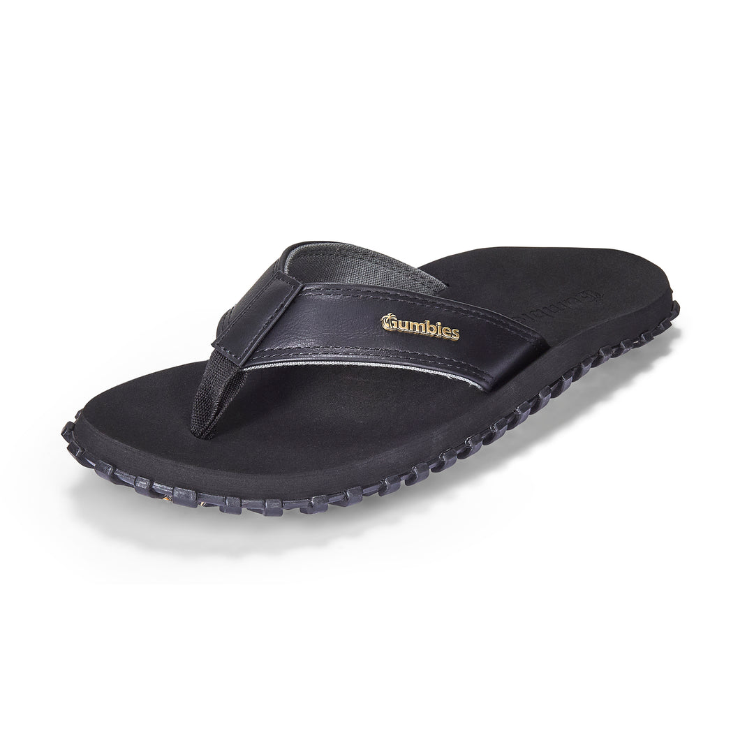 Gumbies Vegovert Men's Bloom Foam Flip Flop Black