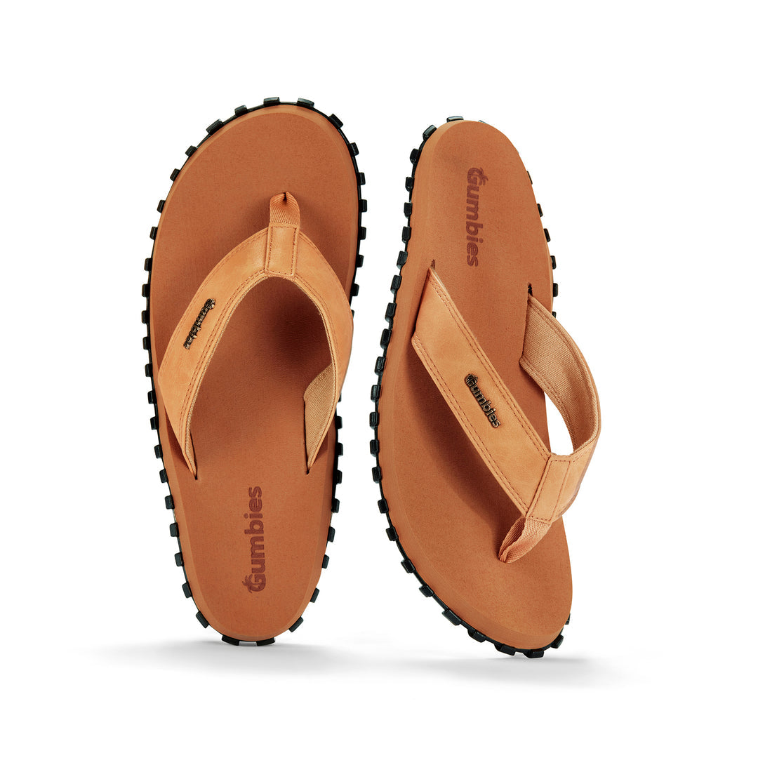 Gumbies Vegovert Men's Bloom Foam Flip Flop Tan