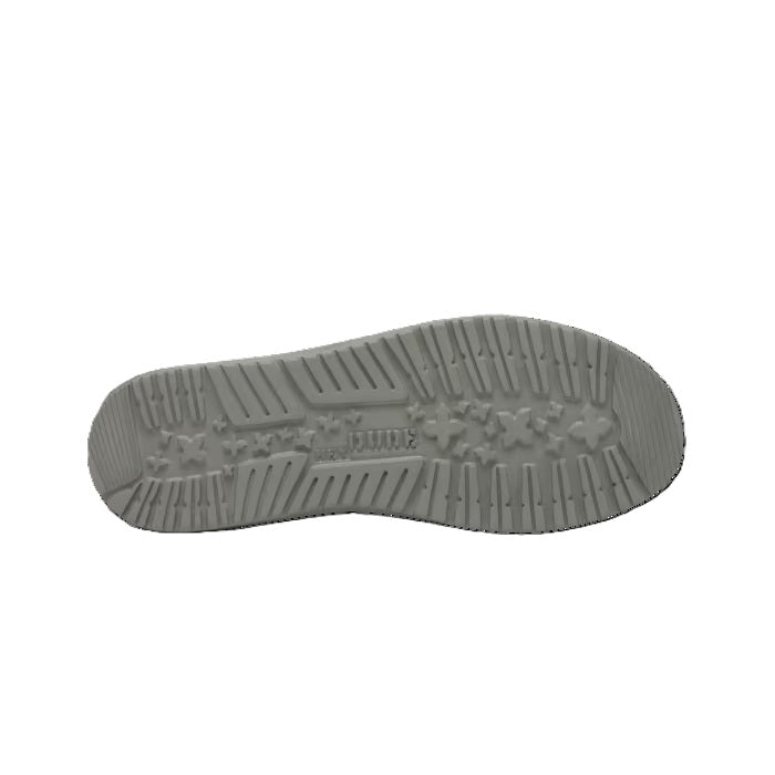 Hey Dude Wally Sox Men's Slip On Casual Shoe Charcoal