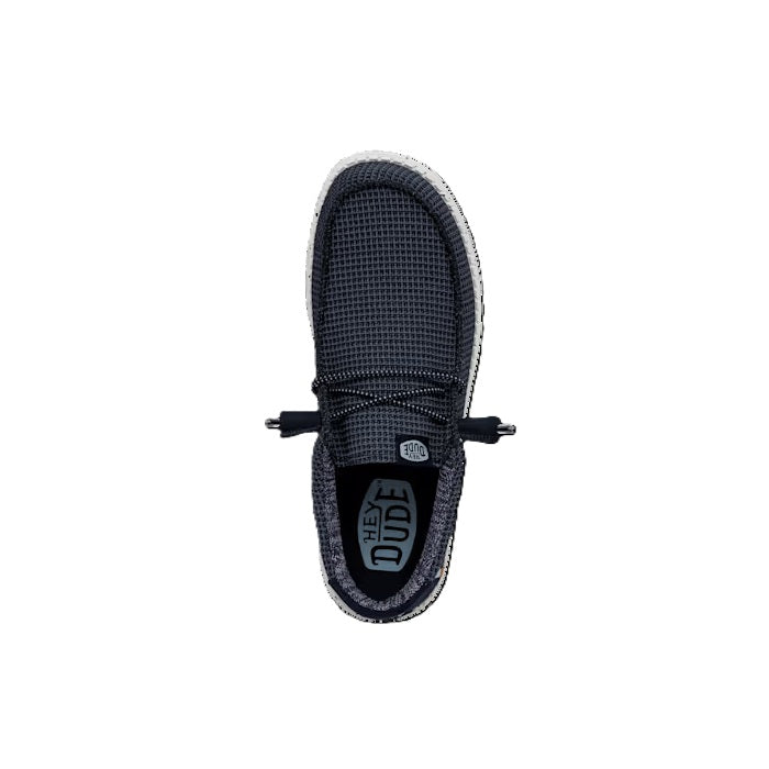 Hey Dude Wally Sport Mesh Men's Slip On Casual Shoe Navy