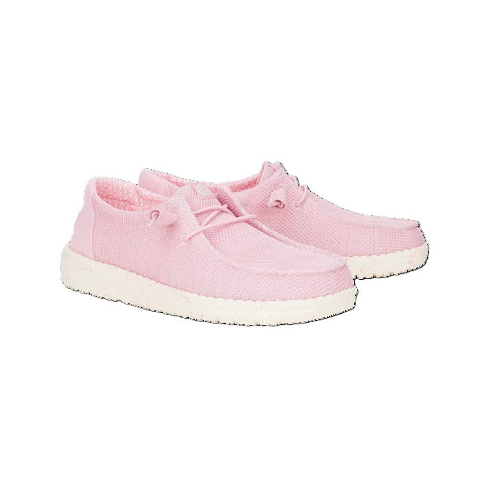 Hey Dude Wendy Stretch Sox Women's Slip On Casual Shoe Rosette