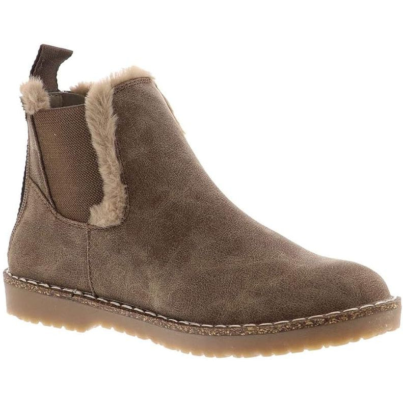 Blowfish Malibu Chillin SHR Women's Twin Zip Chelsea Ankle Boot Taupe Prospector