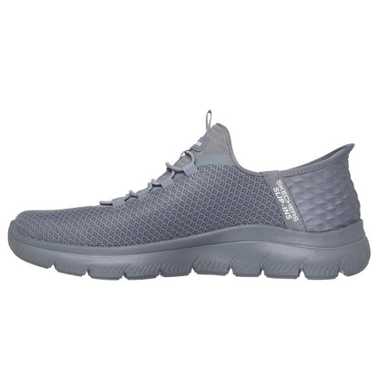 Skechers Summits High Range Men's Slip-In Memory Foam Trainer Grey