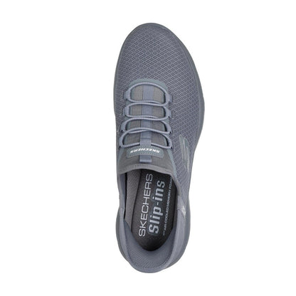 Skechers Summits High Range Men's Slip-In Memory Foam Trainer Grey