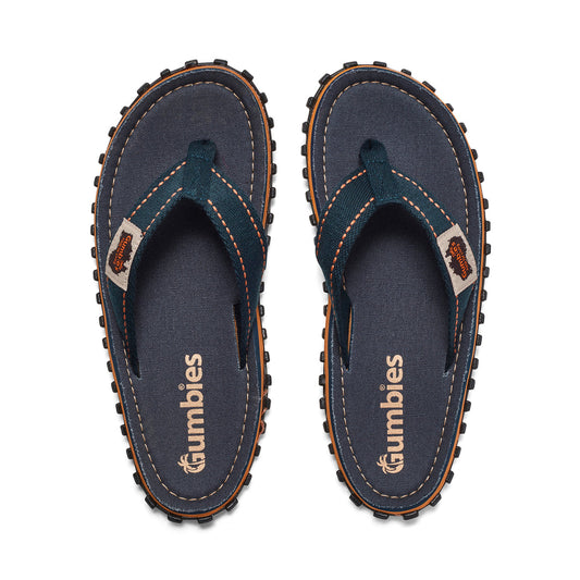 Gumbies Islander Men's Recycled Rubber Flip Flop Classic Navy