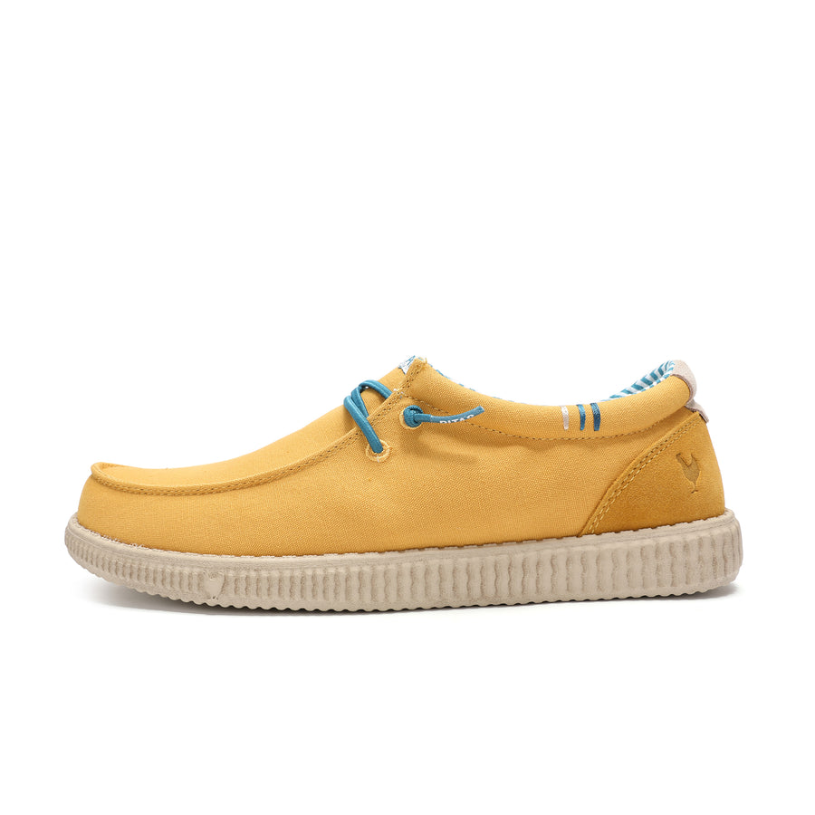Walk In Pitas Ledro Men's Lightweight Wally Slip On Shoe Mostaza