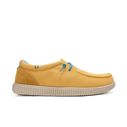 Walk In Pitas Ledro Men's Lightweight Wally Slip On Shoe Mostaza