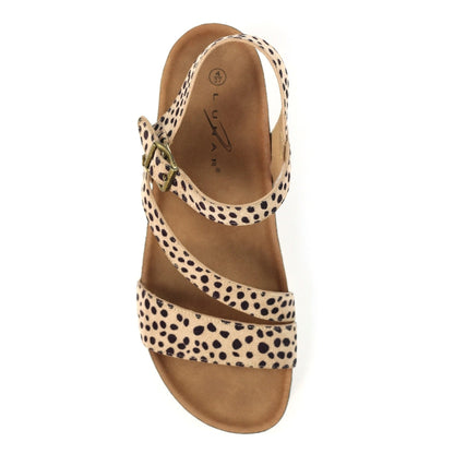 Lunar Muster Women's Wedge Sandal Ocelot