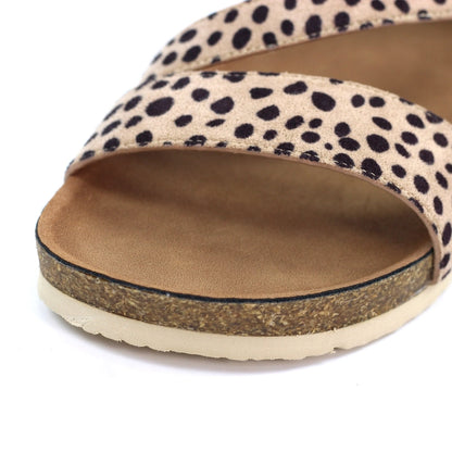 Lunar Muster Women's Wedge Sandal Ocelot