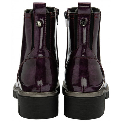 Lotus Jojo Women's Lace / Zip Up Ankle Boot Purple Patent
