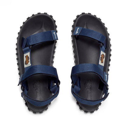 Gumbies Scrambler Men's Recycled Rubber Adjustable Walking Sandal Navy