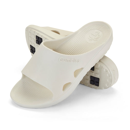 Gumbies SpaSole Women's Lightweight Recycled Rubber Slip On Slider Clay