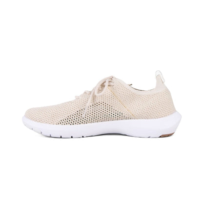 Emu Springbrook Women's Machine Washable Wool Blend Mesh Lightweight Lace Up Sneaker Oatmeal