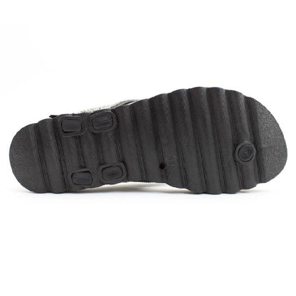 Heavenly Feet Bridget Women's Diamante Flip Flop Black