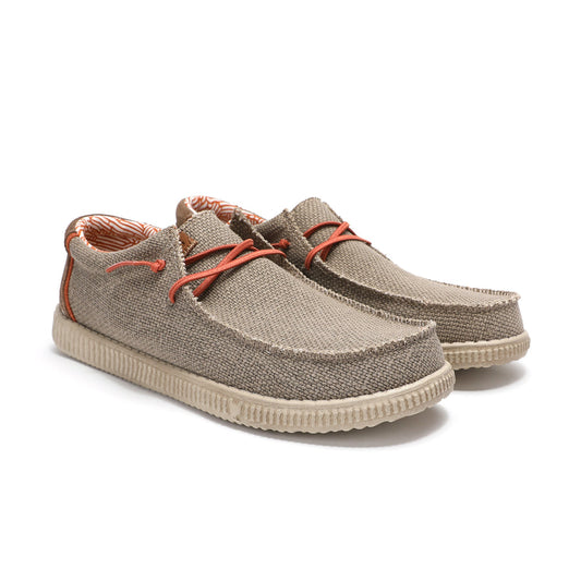 Walk In Pitas WP150 Steve Men's Ultralight Wally Slip On Shoe Taupe