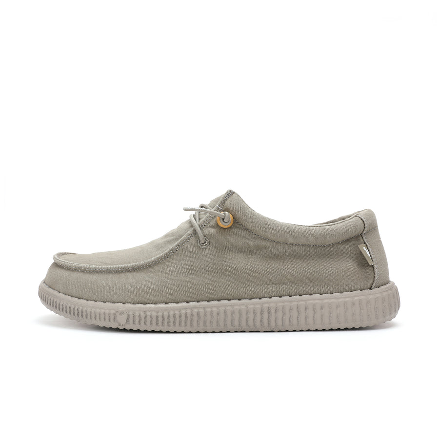 Walk In Pitas Wallabi Washed Men's Lightweight Wally Slip On Canvas Shoe Tortola