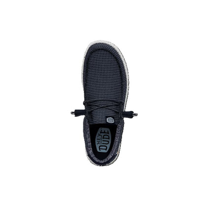 Hey Dude Wally Sport Mesh Men's Slip On Casual Shoe Navy